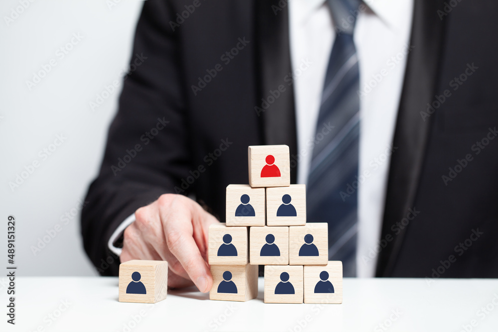 Business people ans business team concept. No team - no success