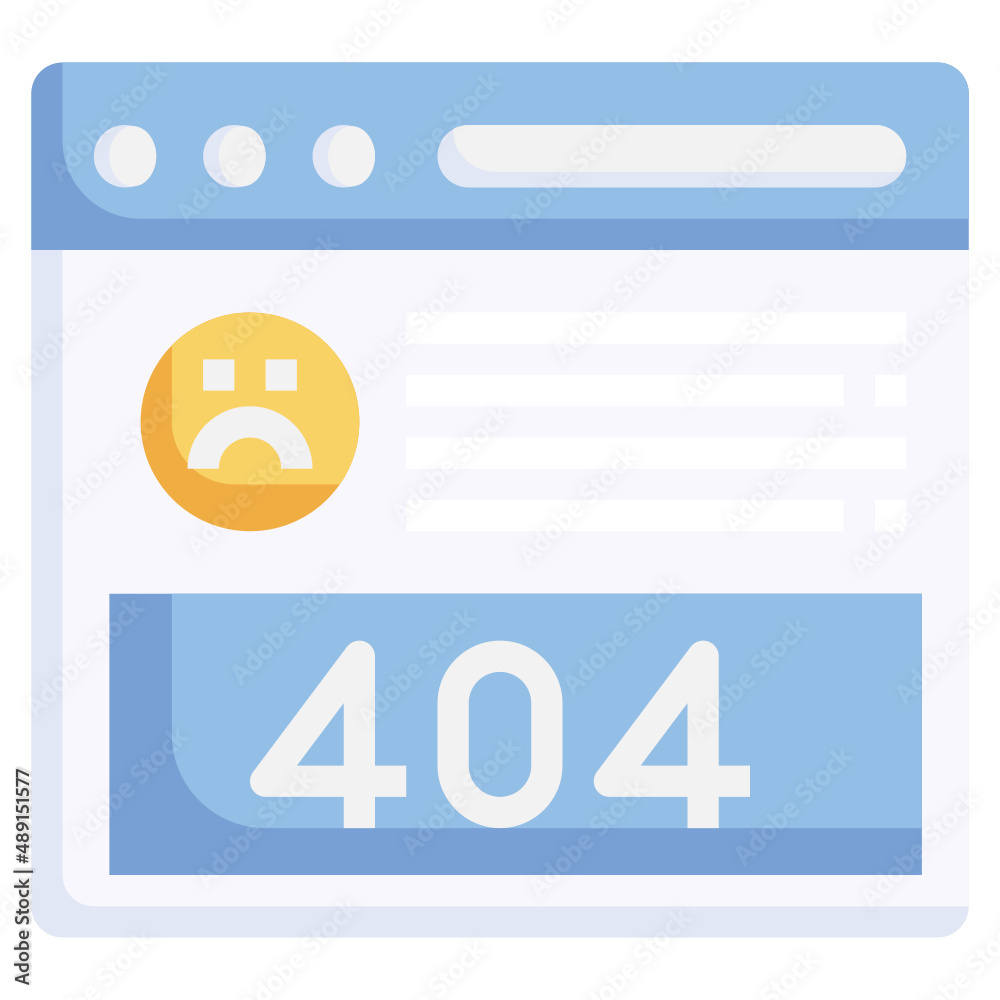 ERROR 404 flat icon,linear,outline,graphic,illustration ERROR 404 flat icon,linear,outline,graphic,illustration