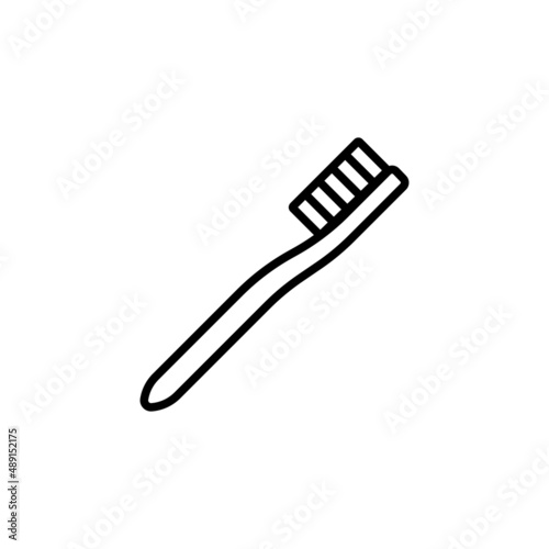 toothbrush icon vector design templates