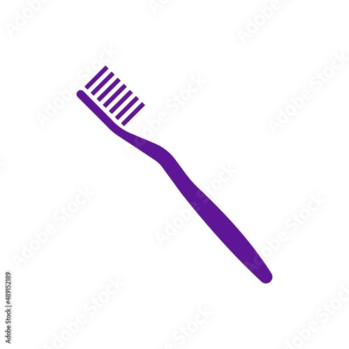 toothbrush icon vector design templates