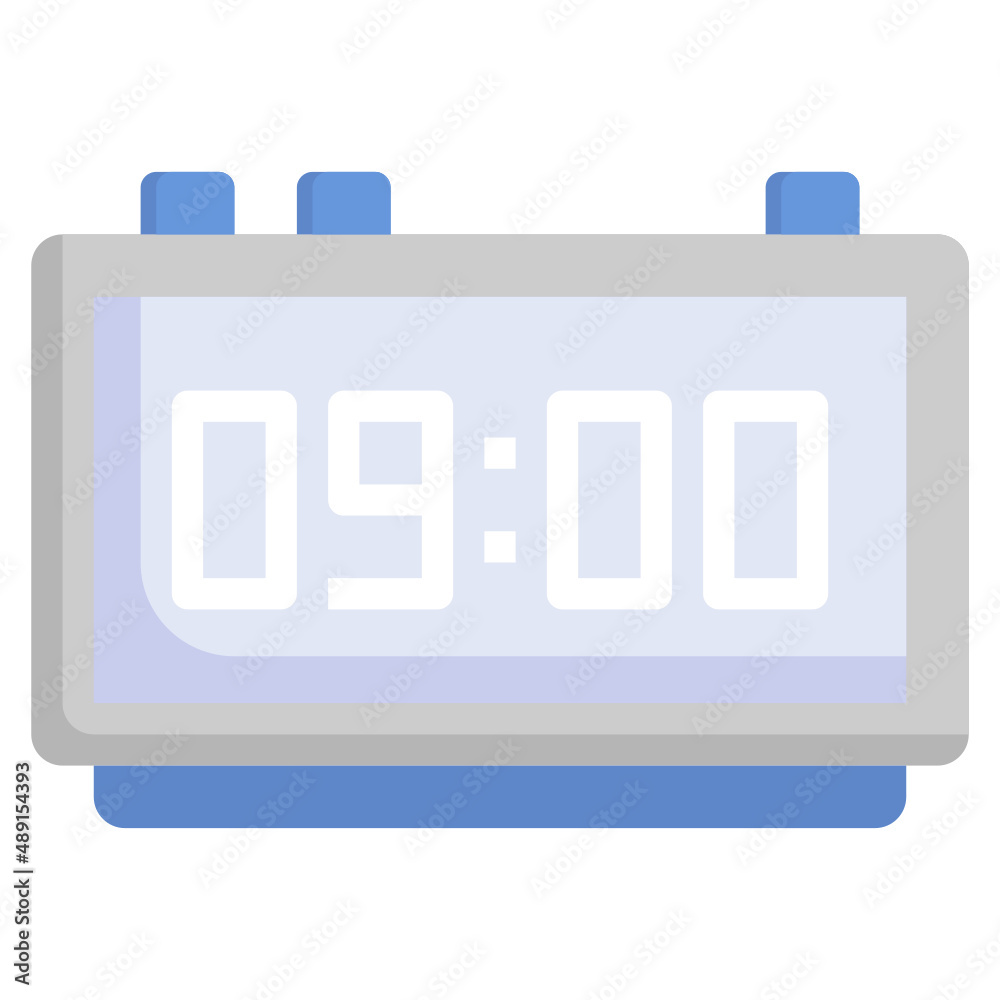 WORKING TIMER flat icon,linear,outline,graphic,illustration WORKING TIMER flat icon,linear,outline,graphic,illustration