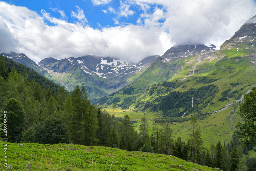 Landschaft im Nationalpark Hohe Tauern in Österreich 