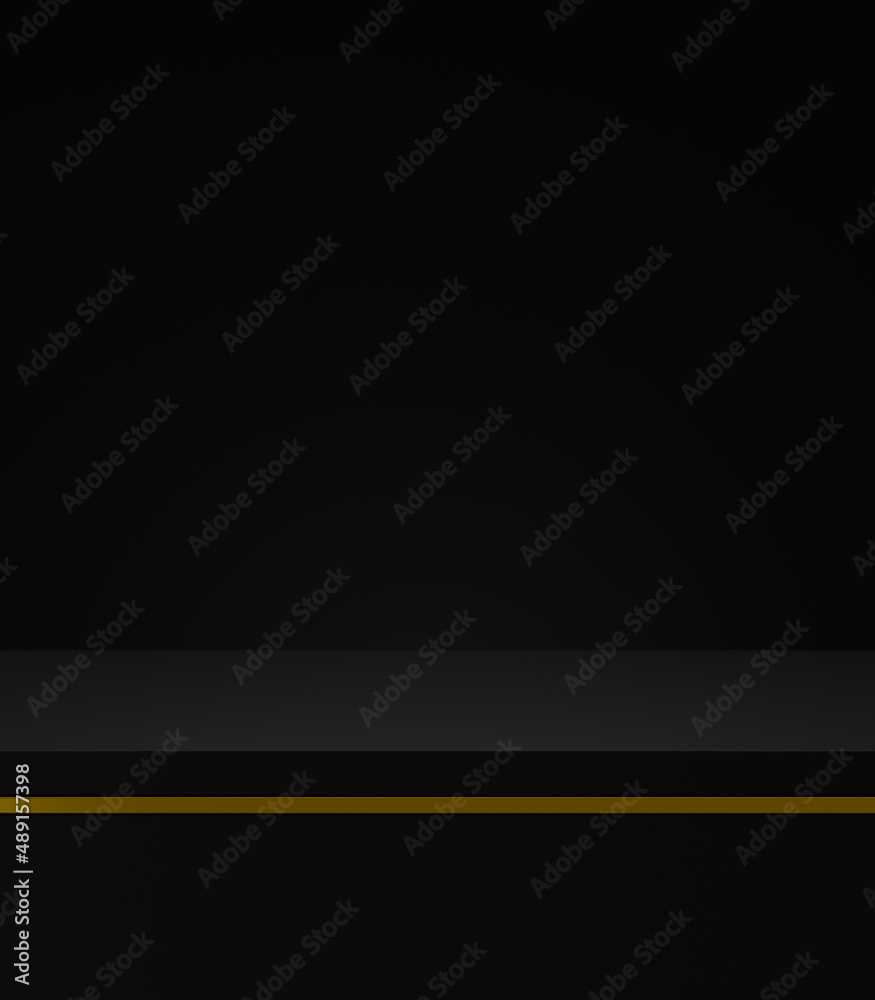 Empty black and gold cube podium for cosmetic product display presentation, Minimal scene, 3d rendering Empty black and gold cube podium for cosmetic product display presentation, Minimal scene, 3d rendering