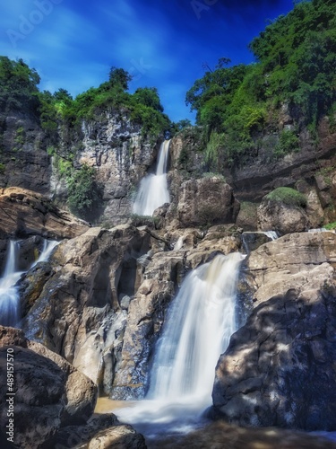 waterfall in the mountains, cimarinjung