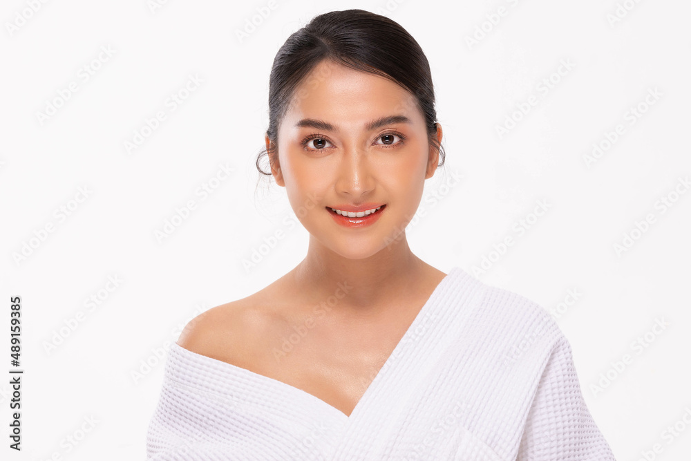 Beauty asian women portrait face with natural skin and skin care healthy hair and skin close up face beauty portrait.Beauty Concept. Beauty asian women portrait face with natural skin and skin care healthy hair and skin close up face beauty portrait.Beauty Concept.