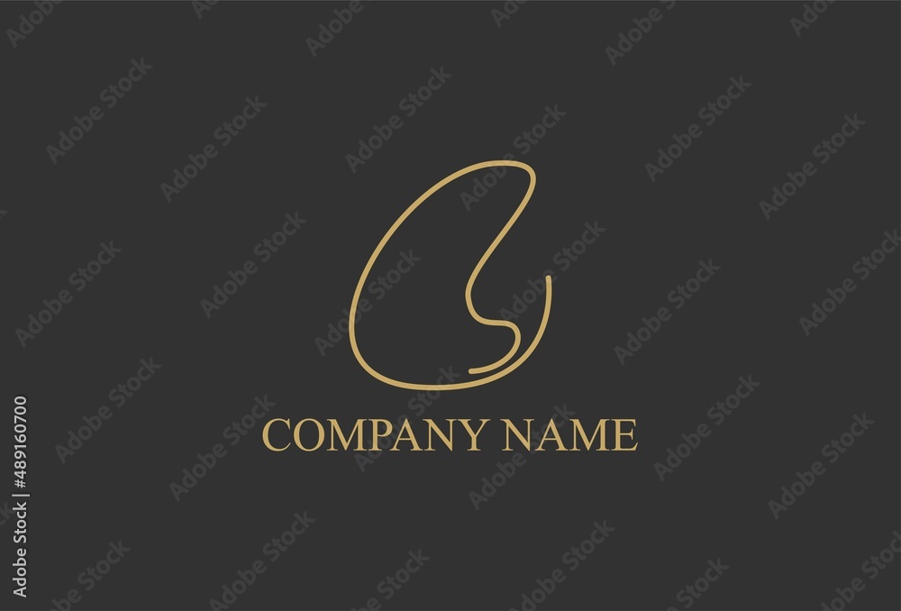 Initials B logo design vector template. Monogram logo B. Beautiful logo