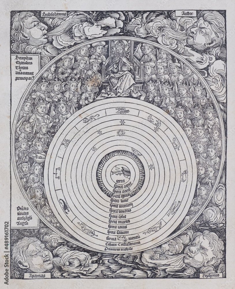 Schedelsche Weltchronik . Nuremberger Chronicle . By Hartmann Schedel . Finished 1493