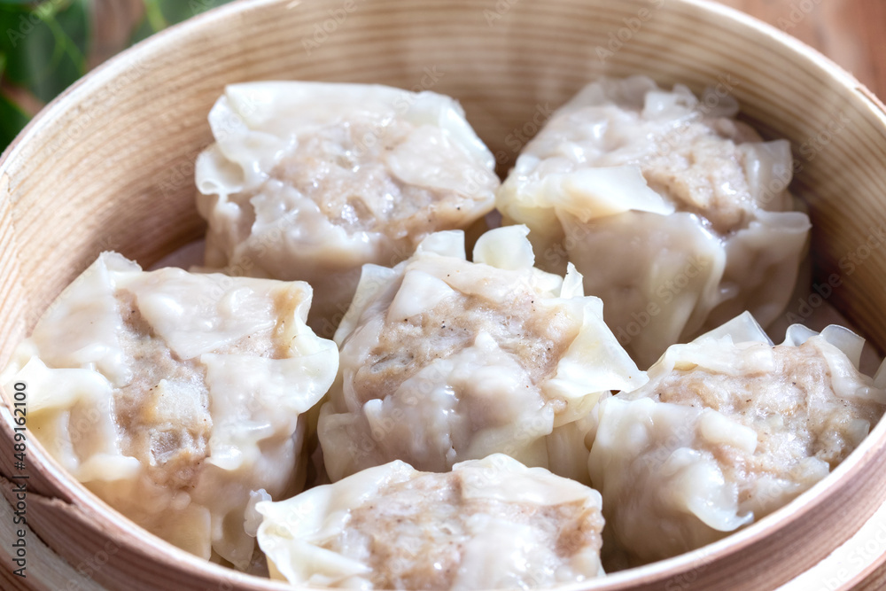 焼売のせいろ蒸し 焼売のせいろ蒸し