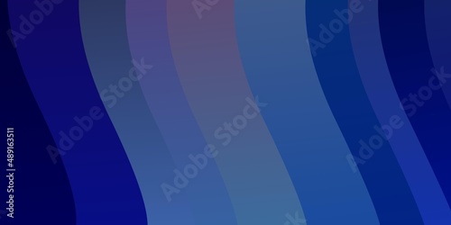 Dark Pink  Blue vector layout with wry lines.