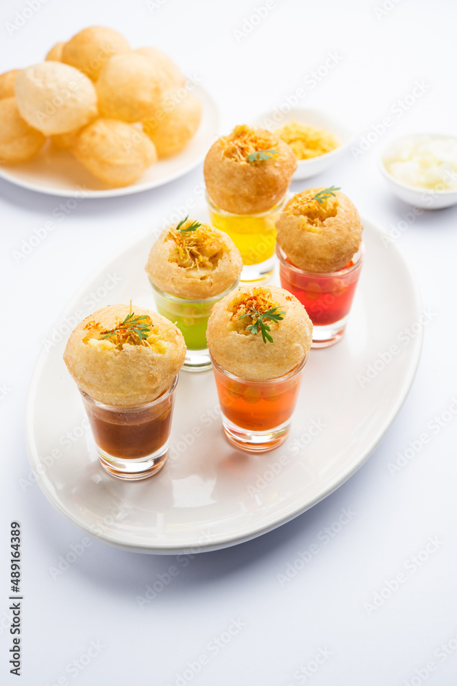 Panipuri shot or Golgappa Shots Panipuri shot or Golgappa Shots