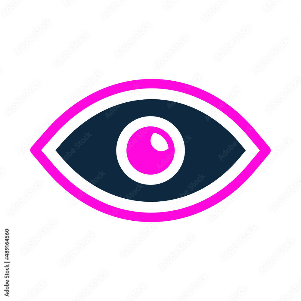Gaze, look, eye search icon. vector sketch. Gaze, look, eye search icon. vector sketch.