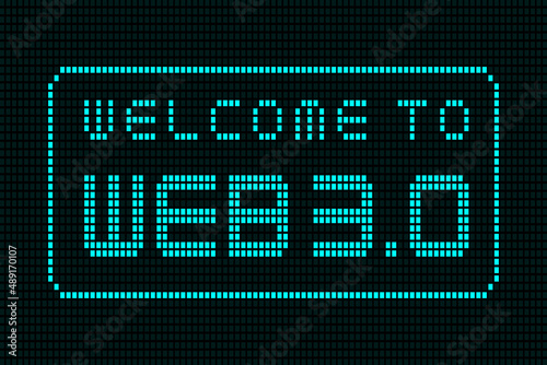 Welcome to web 3.0 abstract future hud geometric shape design.