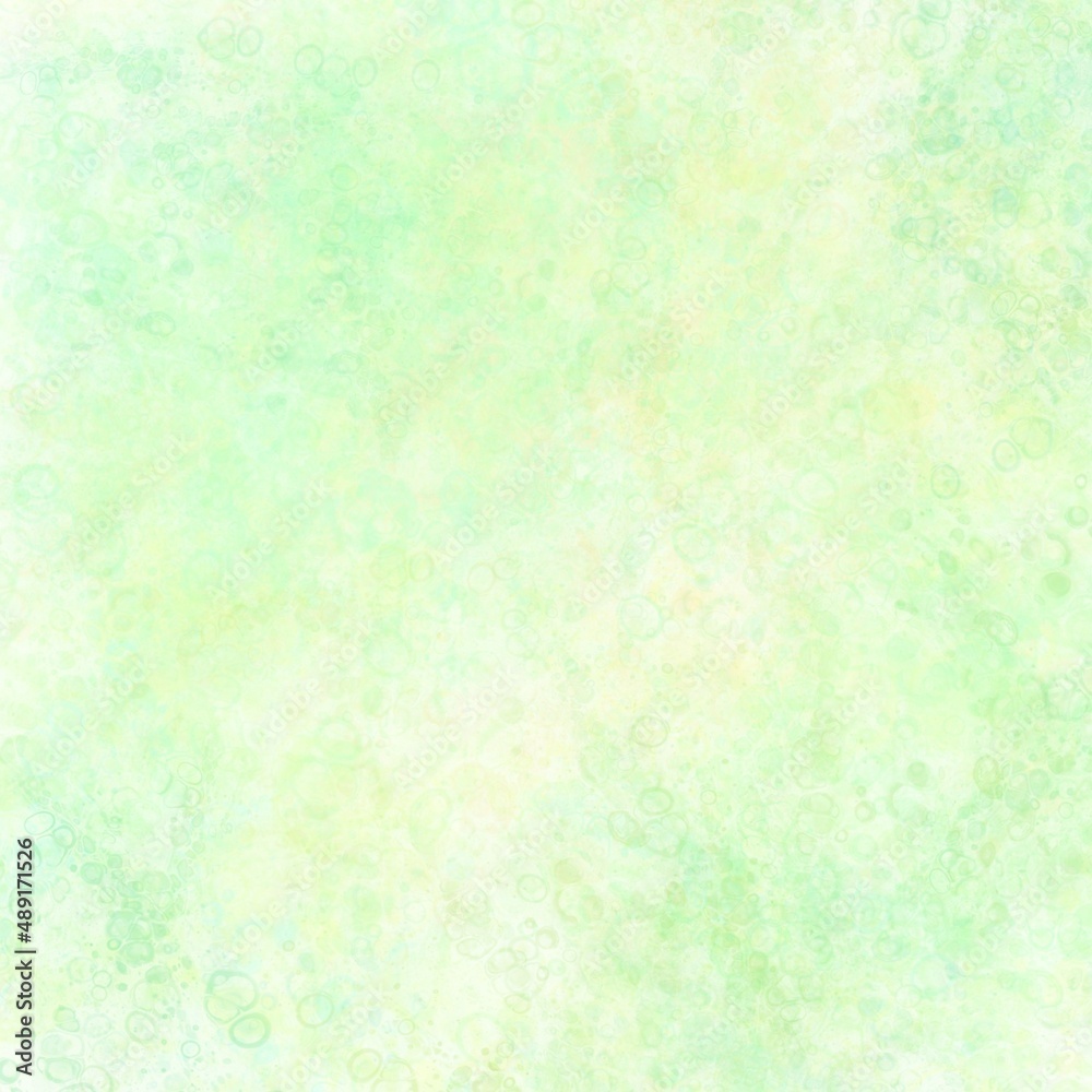 Blue, light blue, green watercolor background. Digital drawing