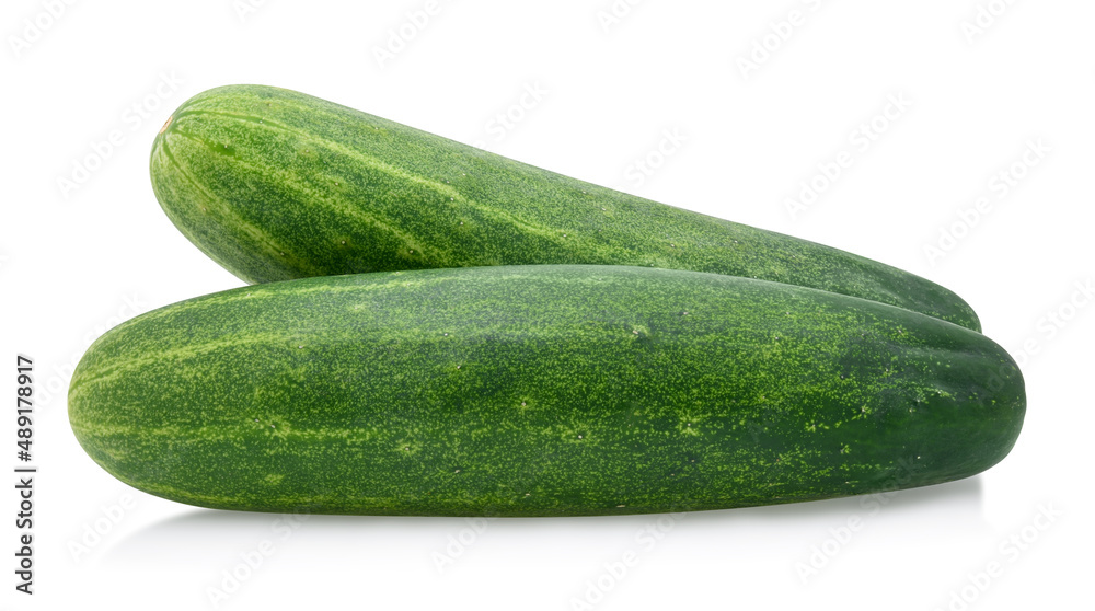 cucumber isolated on white background cucumber isolated on white background