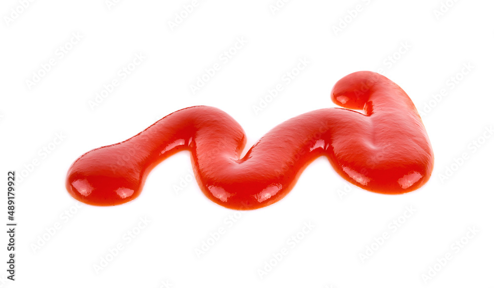 tomato sauce isolated on white background tomato sauce isolated on white background