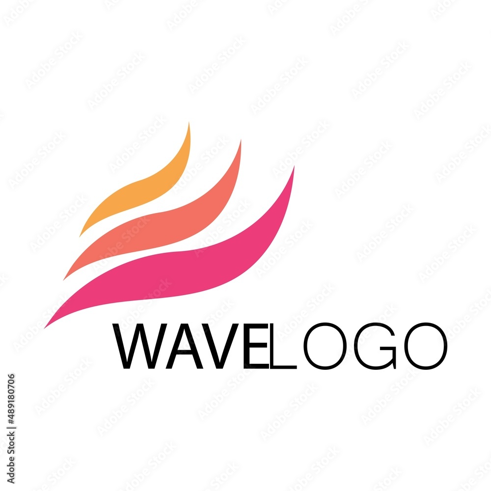 Wave Logo collection for any purpose of business, vector icon template symbol and design