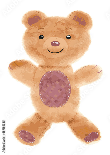 Orsetto da coccolare vettoriale