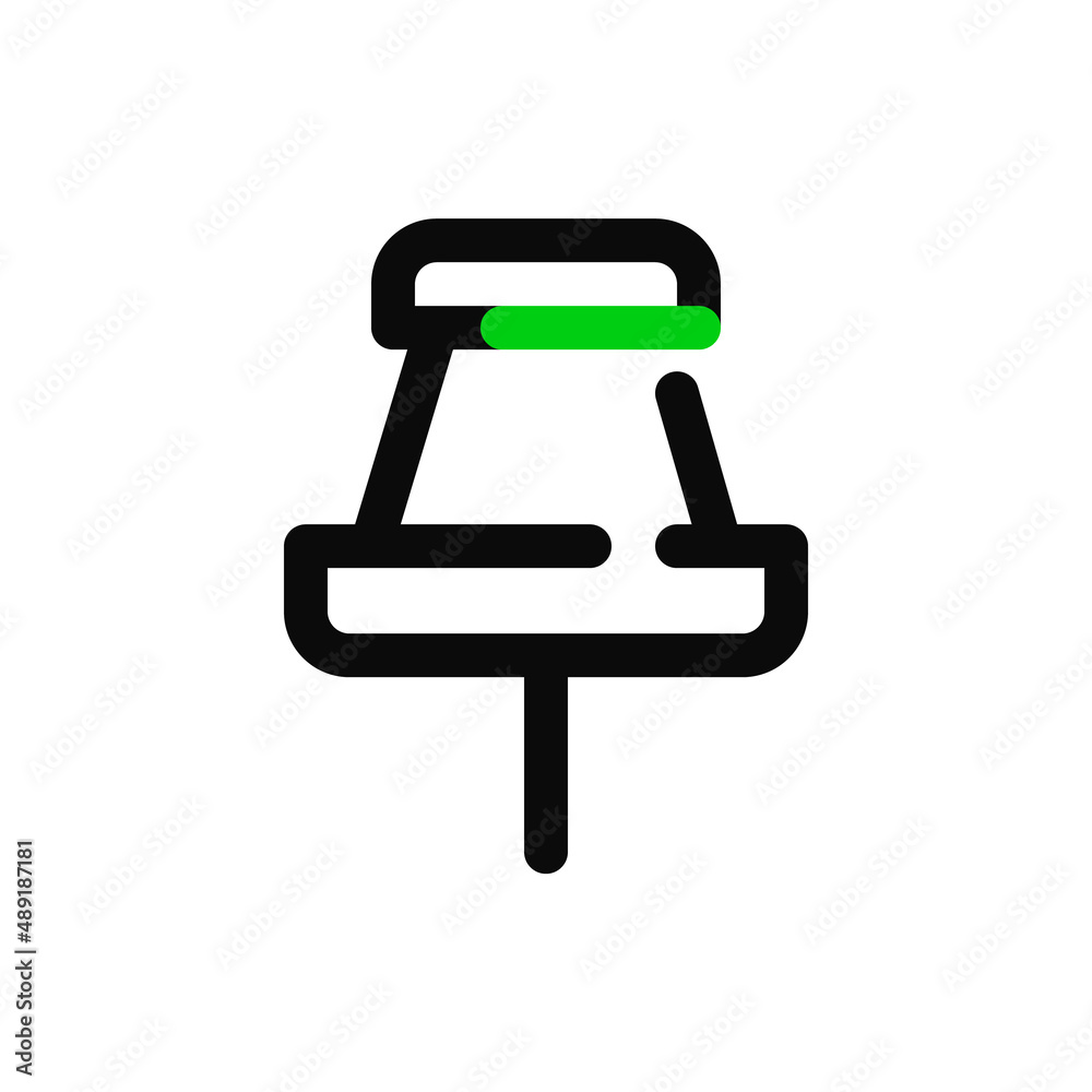 Pin-pointer map marker icon. Pixel perfect, editable stroke Pin-pointer map marker icon. Pixel perfect, editable stroke