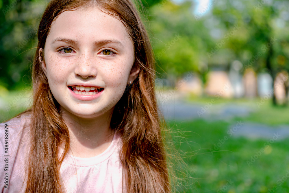 healthy cute little girl. healthy cute little girl.