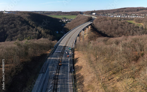 A45 Rahmede Talbrücke - marode Brücke wird abgerissen photo