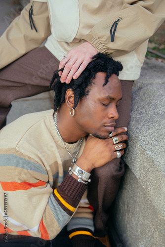 Portrait of a black man