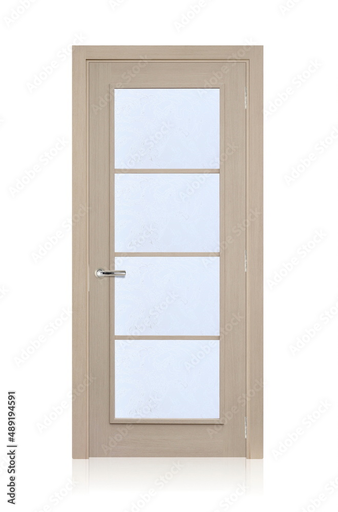 the inner door is new made of natural veneer with a beautiful texture with fittings the inner door is new made of natural veneer with a beautiful texture with fittings