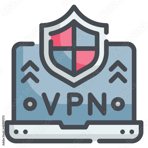 vpn line icon