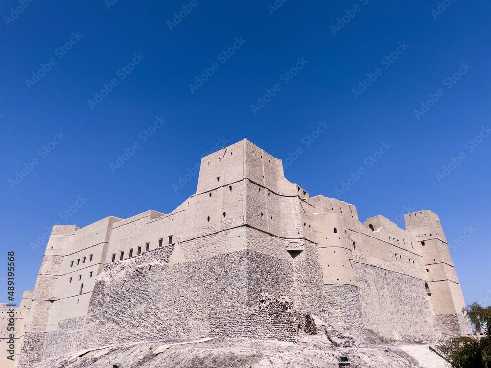 Bahla fort in Bahla city, Oman 11 Feb 2022