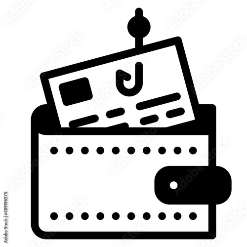 credi glyph icon photo