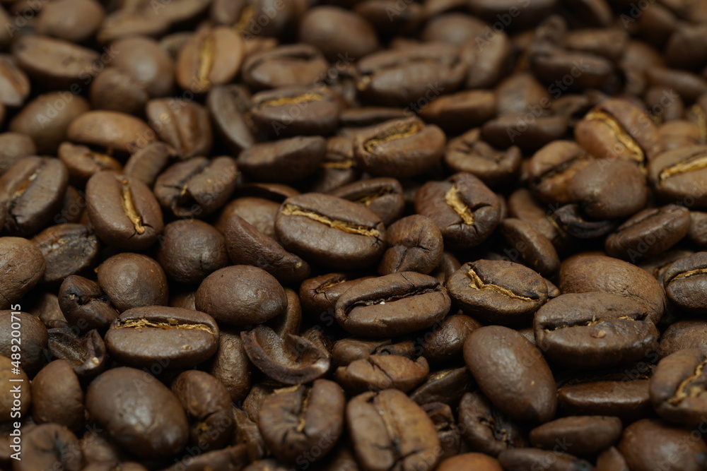 Naklejka premium コーヒー豆