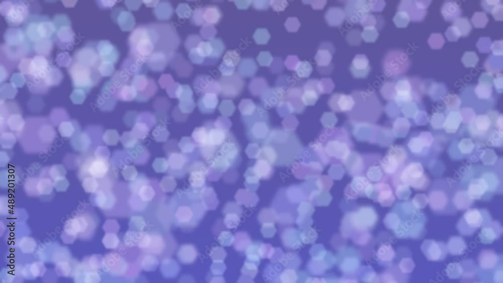 Motion graphics. Abstract background with bokeh. Soft light defocused spots