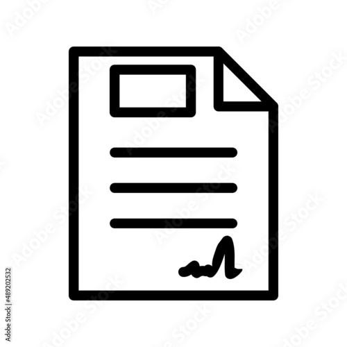 Contract Icon