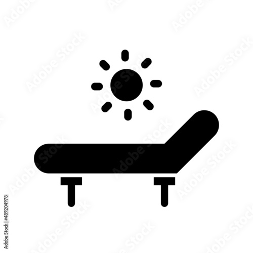 Sun Bed Icon