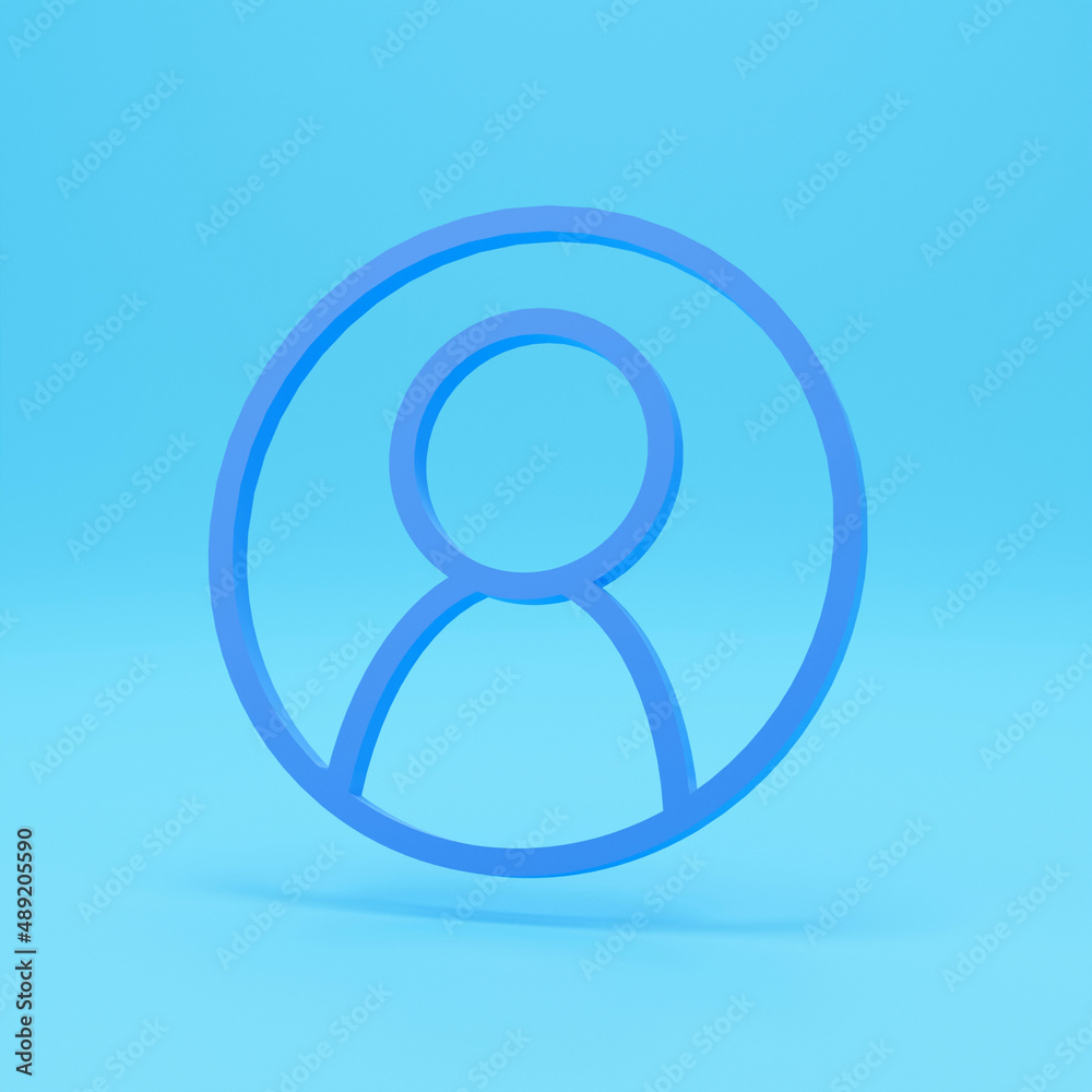 Pink Create account screen icon isolated on pink background. Minimalism concept. 3d illustration 3D render. Pink Create account screen icon isolated on pink background. Minimalism concept. 3d illustration 3D render.