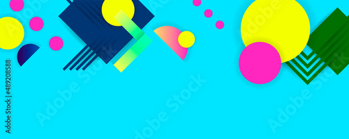 21 01 яркие летниеSummer Art Neon Trend Bright color design backgrounds template summer juicy background with geometric elements