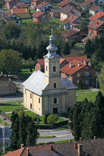 Parish church of Saint Joseph in Grubisno Polje, Croatia