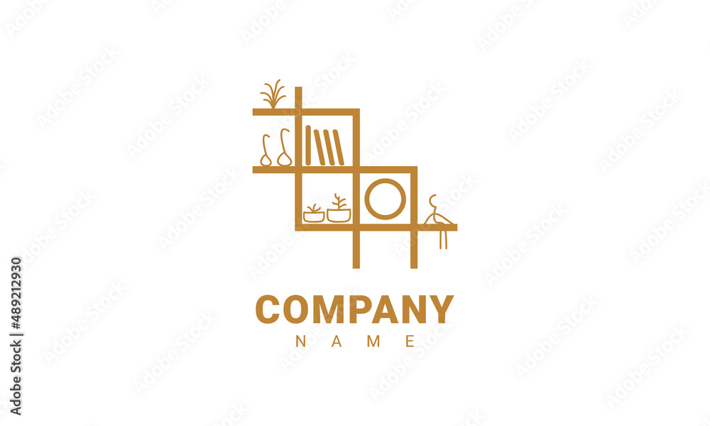  wall shelf furniture logo