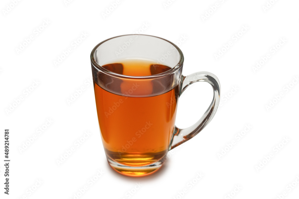 A cup of tea isolated on white background. A cup of tea isolated on white background.