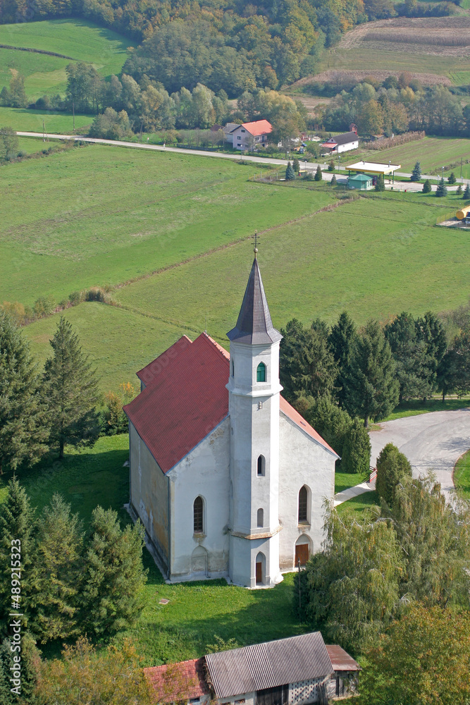 Church of the Assumption of the Virgin Mary in Glogovnica, Croatia