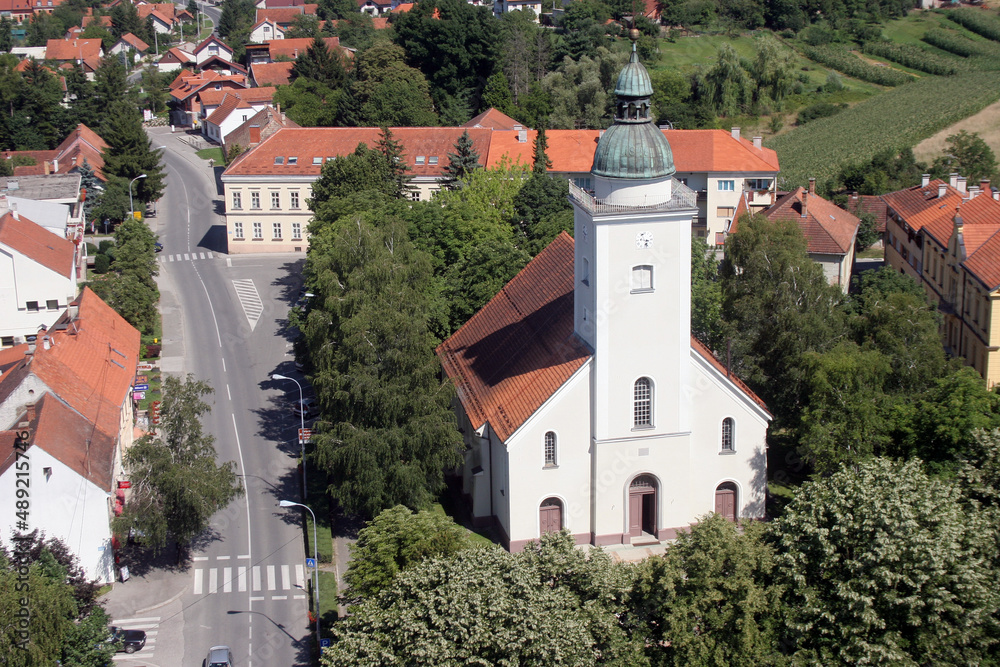 Parish Church of the Holy Trinity in Donja Stubica, Croatia
