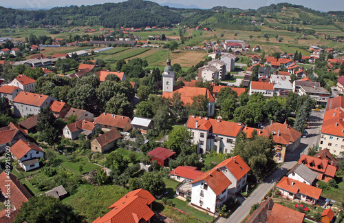 Parish Church of the Holy Trinity in Donja Stubica, Croatia photo