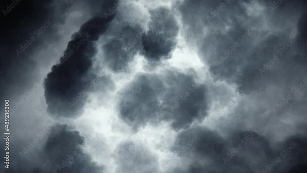 thunderstorm inside cumulonimbus clouds before the rain thunderstorm inside cumulonimbus clouds before the rain