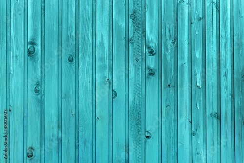 Abstract blue wood texture background. Wooden board plank wall surface natural textures.