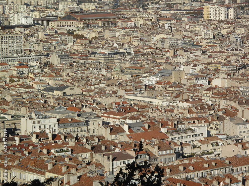 Stadtansicht von Marseille