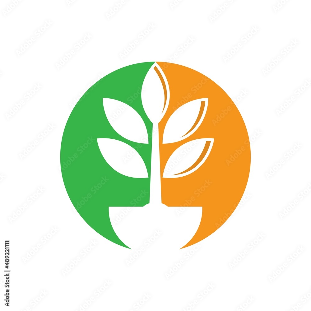 Leaf vector logo template icon design Leaf vector logo template icon design