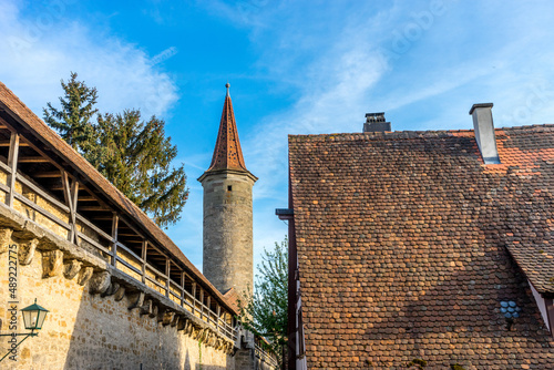 Stoeberlein Tower in Rothenburg ob der Tauber, Germany photo