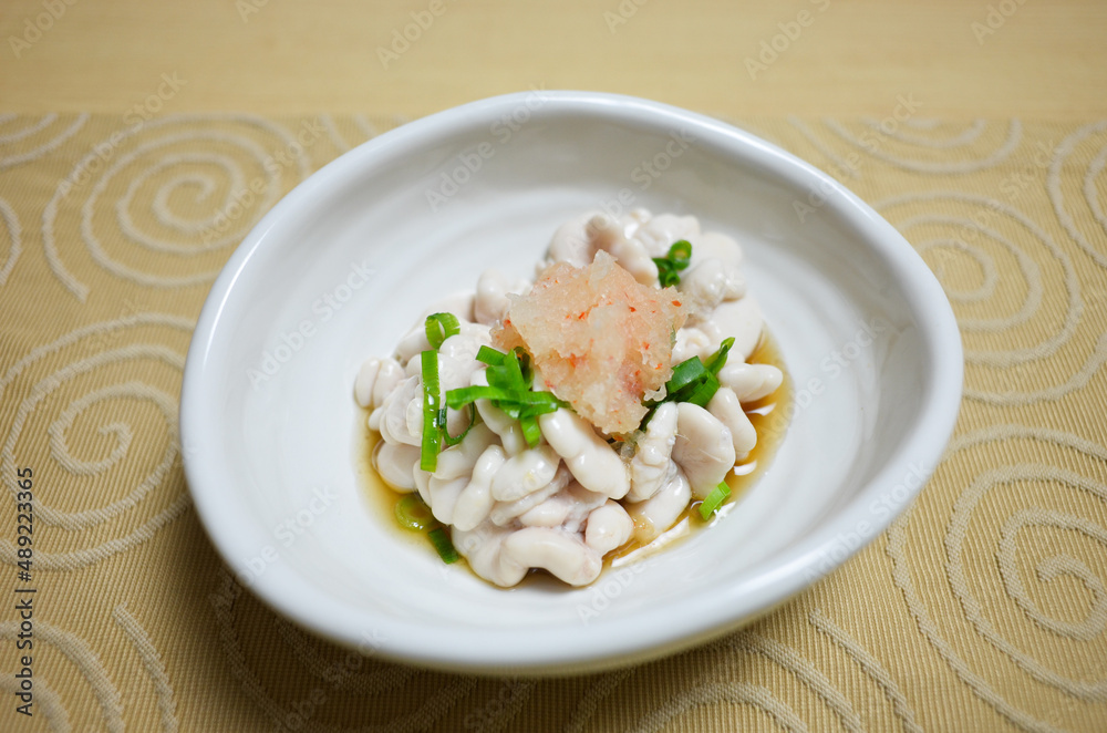 白子ポン酢
