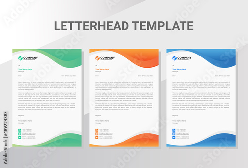 Professional Business company letterhead