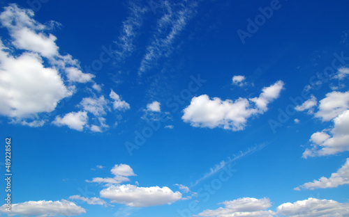  sky and white clouds