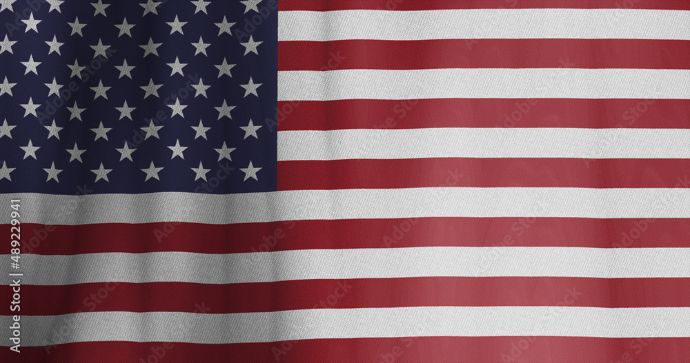 United States national flag waving in the wind close up United States national flag waving in the wind close up